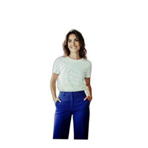 Haute Monde  Pants Women’s  Size S  purple Leg High Rise Casual# 434